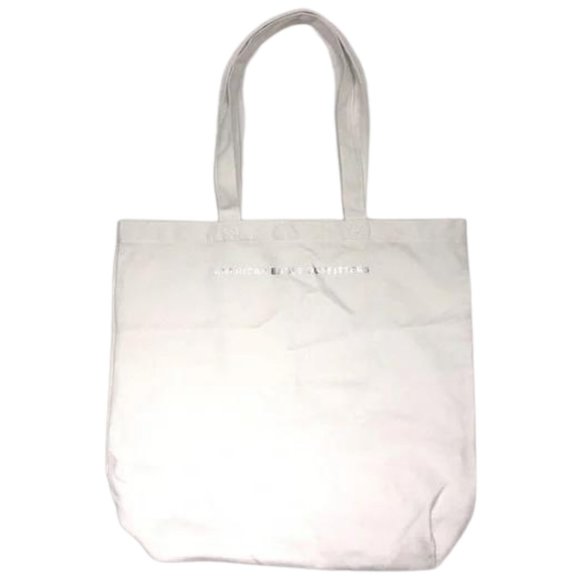 American Eagle Outfitters Ivory Canvas Tote Bag - Picture 6 of 12